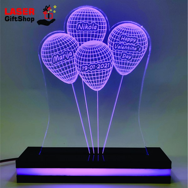 LED Lampa baloni 6